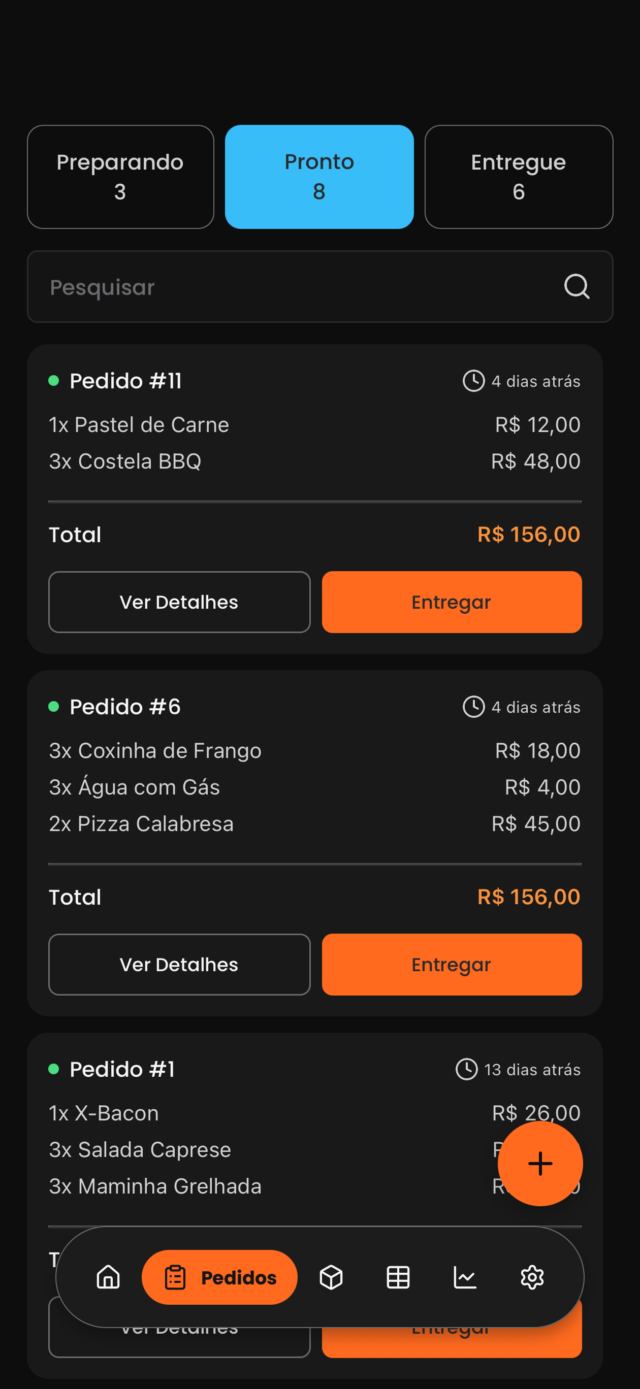 Acompanhe seus pedidos 1